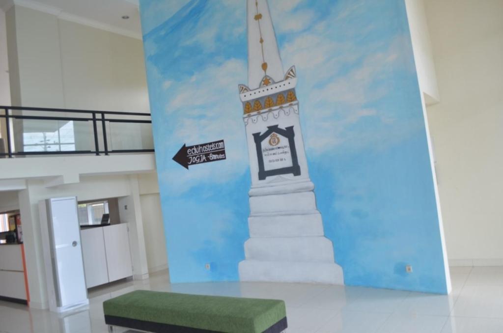 Edu Hostel Yogyakarta Kültér fotó