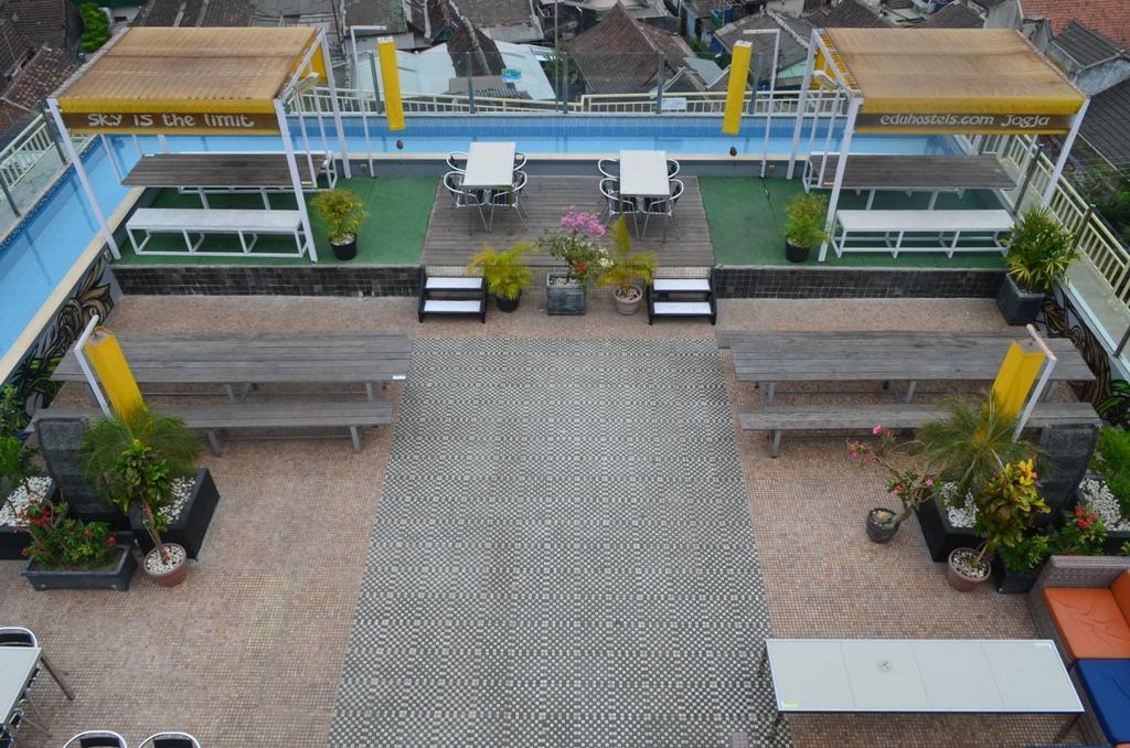 Edu Hostel Yogyakarta Kültér fotó